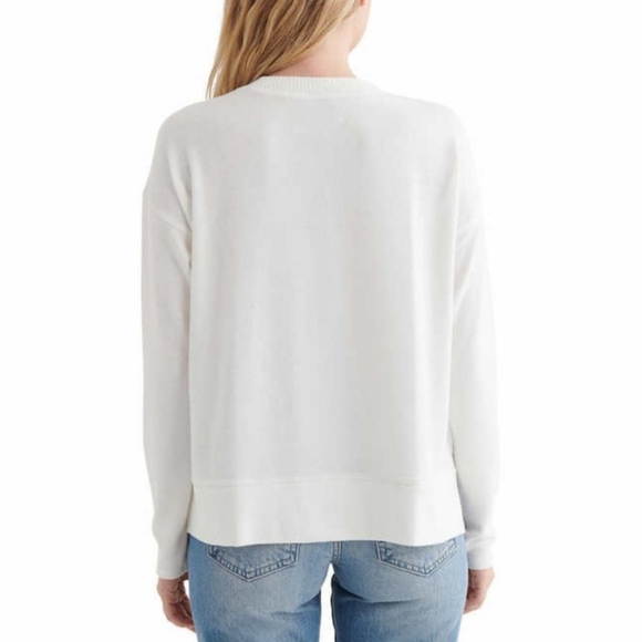 NWT Lucky Brand Cream/Marshmallow Crewneck Pullover Sweater XXL - Picture 2 of 4